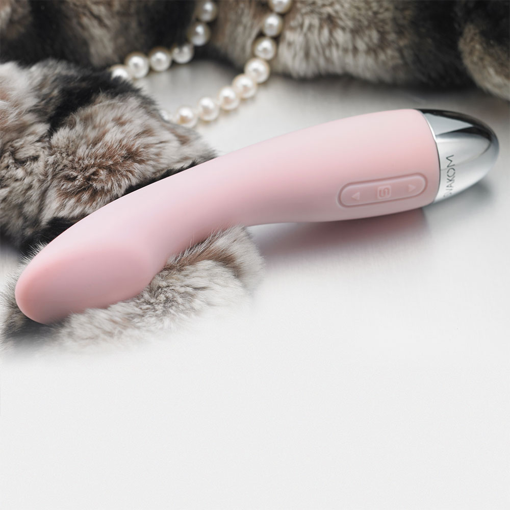 Svakom Amy G Spot Vibrator Pale Pink - Wibrator do punktu G , Różowy ▶️▶️ DYSKRETNIE ▶️ GWARANCJA ▶️ PRZESYŁKA 24h ▶️