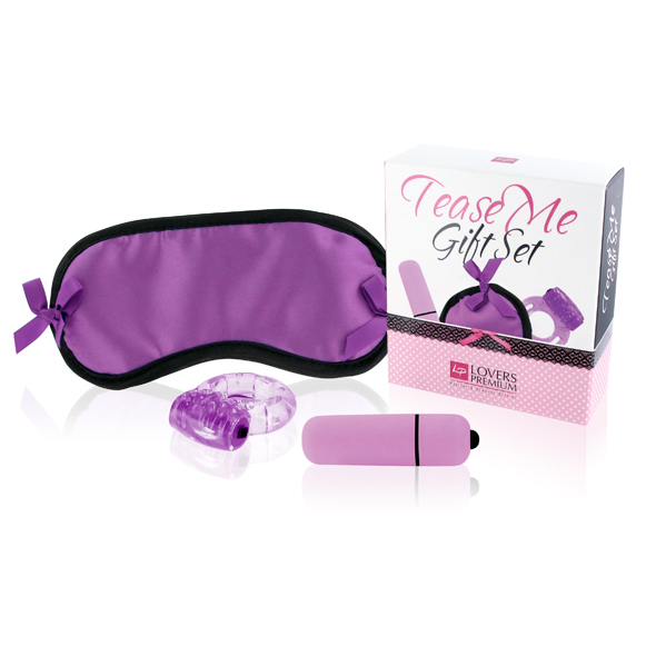 LoversPremium Tease Me Gift Set - Zestaw akcesoriów , Fioletowy ▶️▶️ DYSKRETNIE ▶️ GWARANCJA ▶️ PRZESYŁKA 24h ▶️