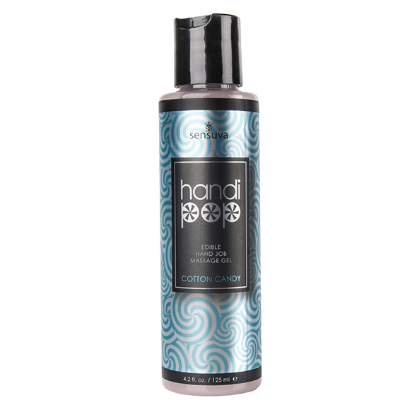 Sensuva Handipop Cotton Candy Hand Job Massage Gel 125 ml - żel do masażu ⚫ DARMOWA DOSTAWA od 299zł ⚫ DYSKRETNA PRZESYŁKA 24H Z POLSKI ⚫