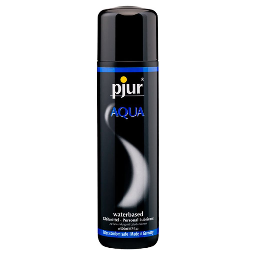 Pjur Aqua 500 ml - lubrykant na bazie wody ▶️▶️ DYSKRETNIE ▶️ GWARANCJA ▶️ PRZESYŁKA 24h ▶️