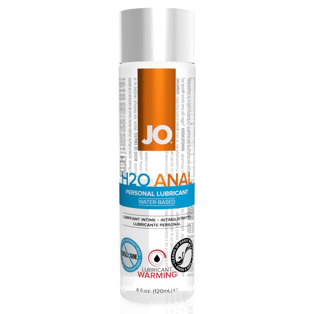 System JO Anal H2O Lubricant Warming 120 ml - Rozgrzewający Lubrykant analny na bazie wody ⚫DYSKRETNA PRZESYŁKA 24h Z POLSKI ⚫