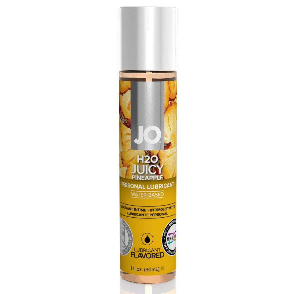 System JO H2O Lubricant Pineapple 30 ml - Lubrykant na bazie wody o smaku ananasowym ⚫ DARMOWA DOSTAWA od 299zł ⚫ DYSKRETNA PRZESYŁKA 24H Z POLSKI ⚫