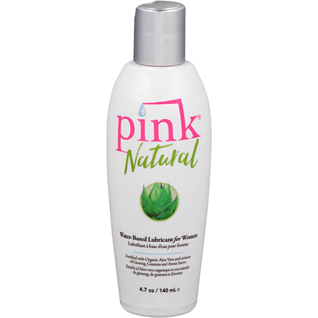 Pink Natural 140 ml - Lubrykany na bazie wody ▶️▶️ DYSKRETNIE ▶️ GWARANCJA ▶️ PRZESYŁKA 24h ▶️